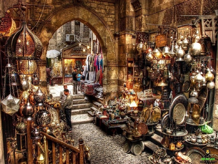 Chợ Khan El Khalili Ai Cập