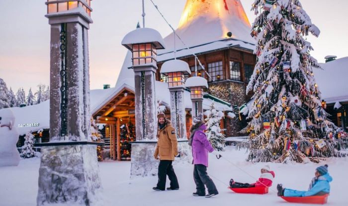 Lapland là thành phố có câu chuyện về ông già Noel