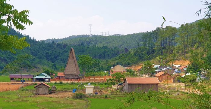 Nét độc đáo về văn hóa, kiến trúc ở làng Kon Bring