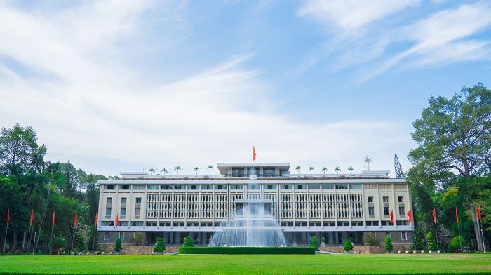 Dinh Độc Lập là biểu tượng của tinh thần chiến đấu vì tự do ở  Việt Nam