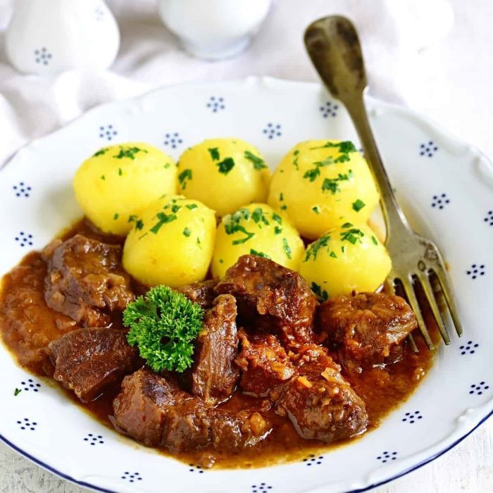 Austrian goulash luôn là đặc sản được lòng mọi du khách khi tới du lịch ở Áo