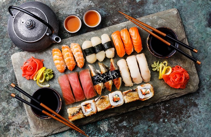 Sushi, tour du lịch Nhật Bản