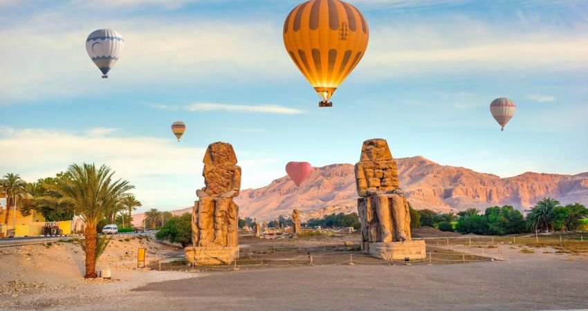 Trải nghiệm bay khinh khí cầu tại Luxor