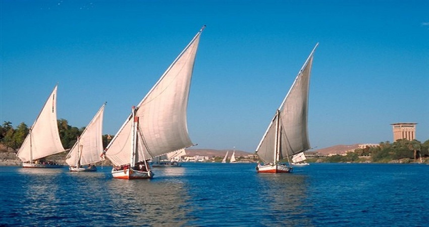 Trải nghiệm thuyền buồm Felucca Sông Nile