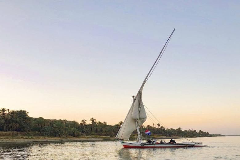 Dạo chơi trên sông Nile bằng thuyền Felucca