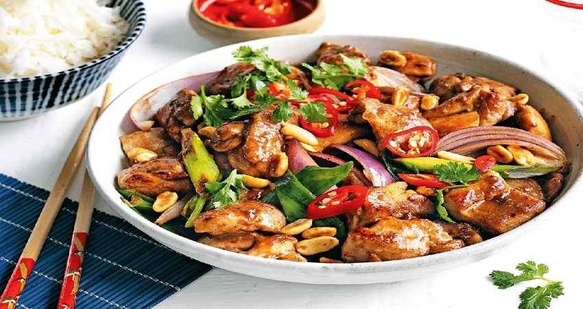 Gà cay Kung Pao