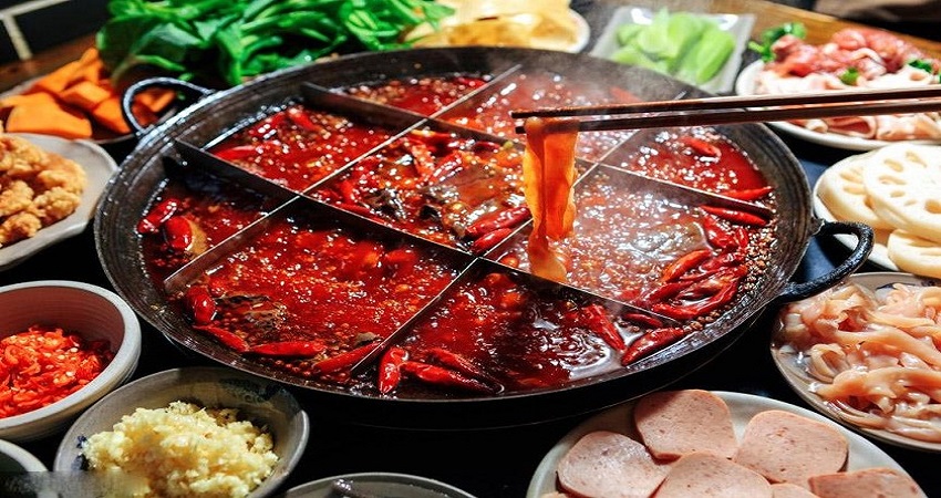 Lẩu cay Tứ Xuyên