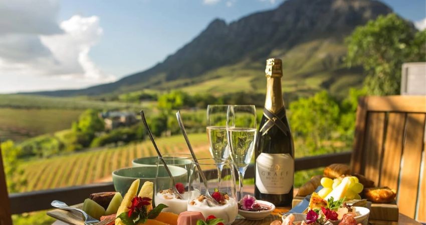 Vùng rượu vang Stellenbosch và Franschhoek