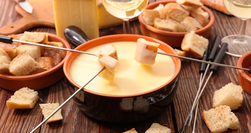 Lẩu phô mai fondue Lẩu phô mai fondue