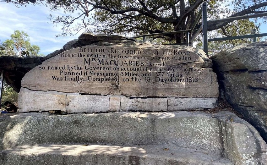 Mrs Macquarie’s Chair