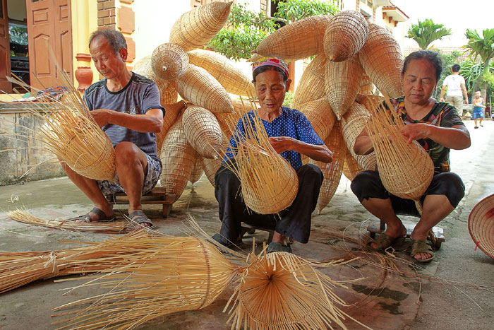 Tour du lịch Hà Nam - Làng nghề tre mây đan Ngọc Động