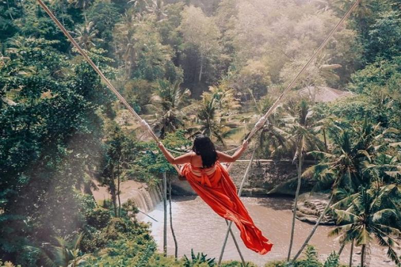 Quý Khách chụp hình “sống ảo” cùng những chiếc Swing.