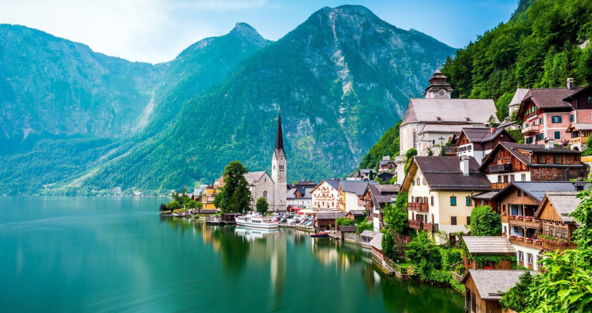 Làng Hallstatt Nước Áo