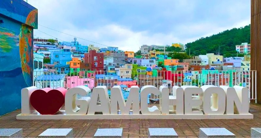 Làng văn hóa Gamcheon ở Busan