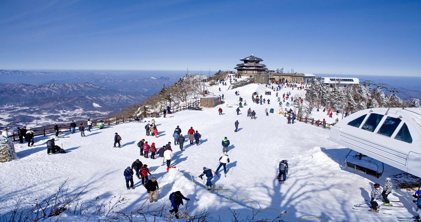 Khu trượt tuyết Elysian Gangchon