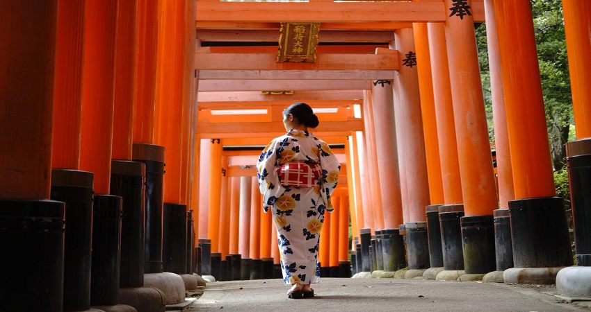 Đền thờ Fushimi Inari Taisha ở Kyoto