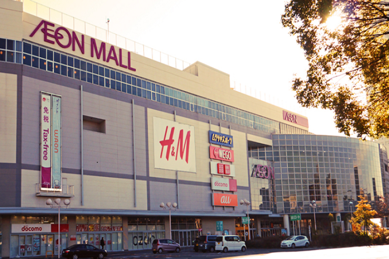 Tự do mua sắm tại Aeon Mall Narita