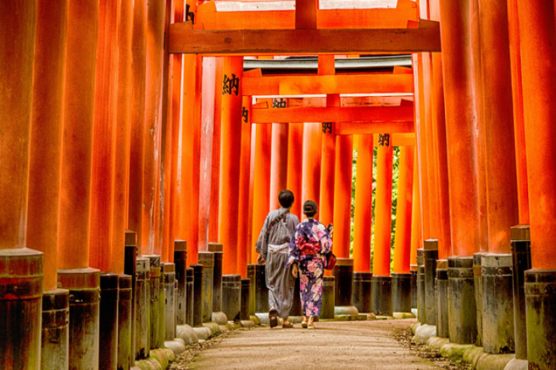 Chùa nghìn cột Fushimi Inari