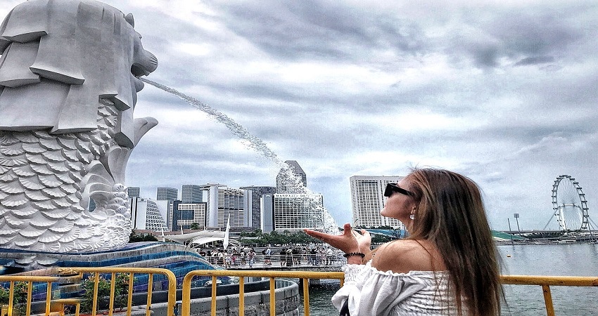 Công viên sử tử biển Merlion Park