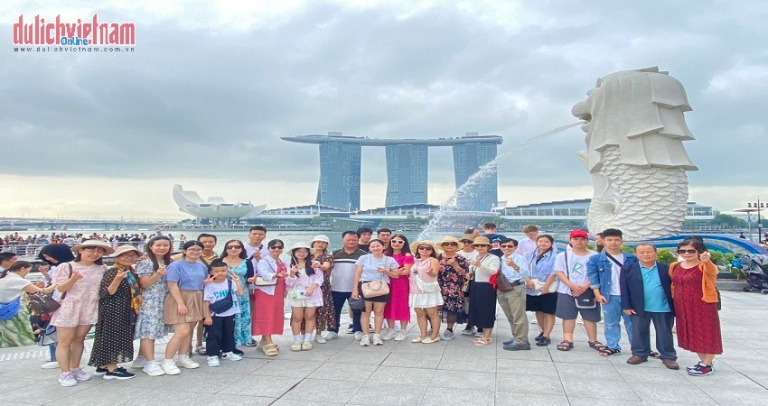 Công viên Sư Tử Biển - Merlion Park
