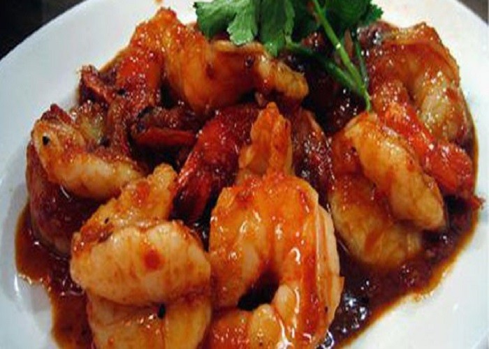 Món ăn tôm Sambal Udang