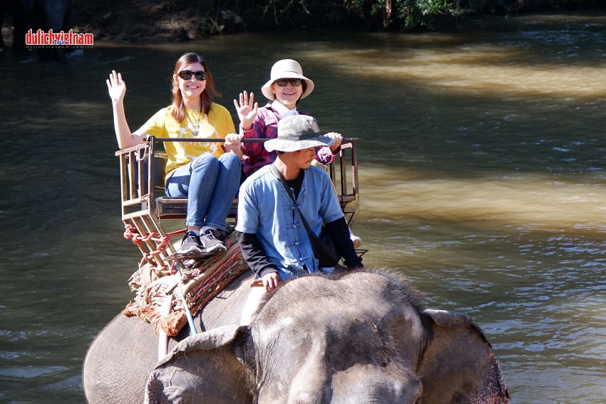 đoàn khách tham quan chiang mai - chiang rai