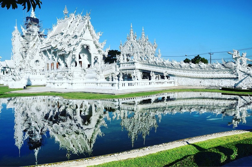 Toàn cảnh vẻ đẹp của chùa trắng Wat Rong Khun