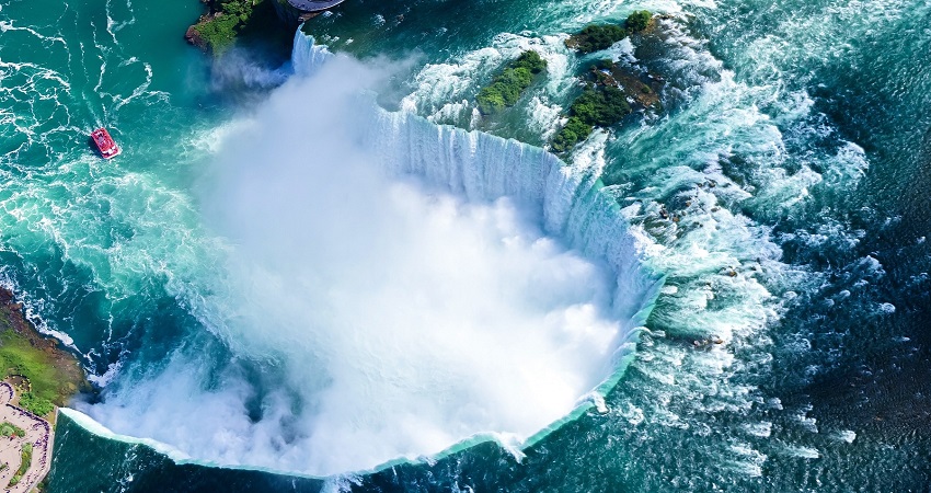 Thác nước hùng vĩ nhất thế giới Niagara fall