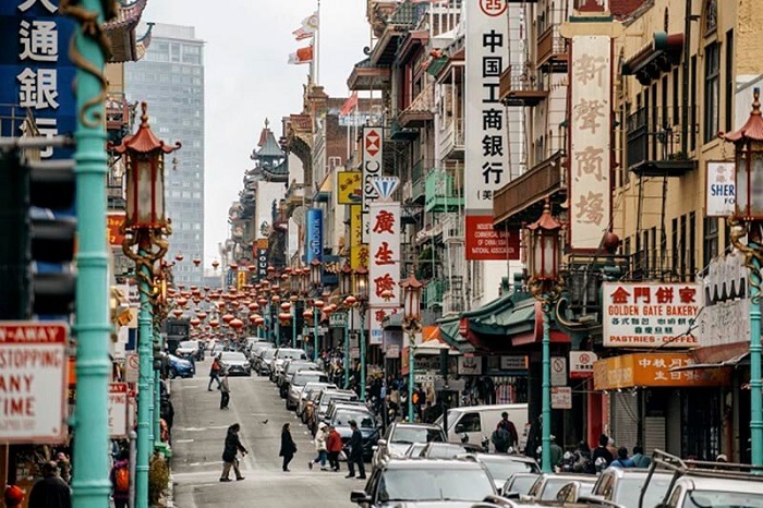 Chinatown tour du lịch Mỹ