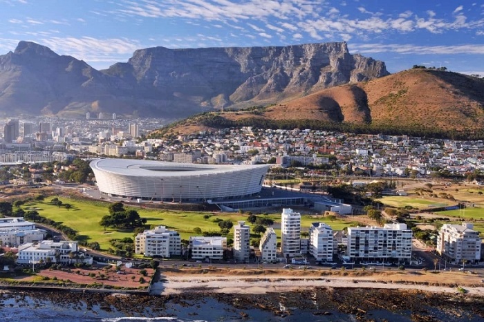Cape town trong tour du lịch Nam Phi