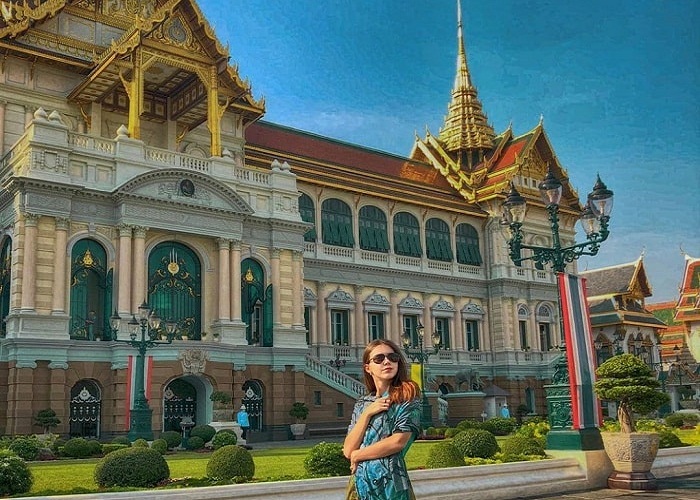 cung điện hoàng gia tour du lịch Thái Lan