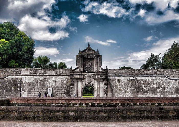 Pháo đài Santiago lâu đời nhất ở Philippines