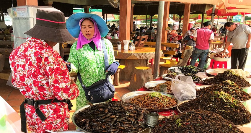 Chợ Côn Trùng Campuchia