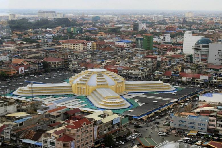 Mua sắm tại Chợ Lớn Mới (Phsar Thmey)