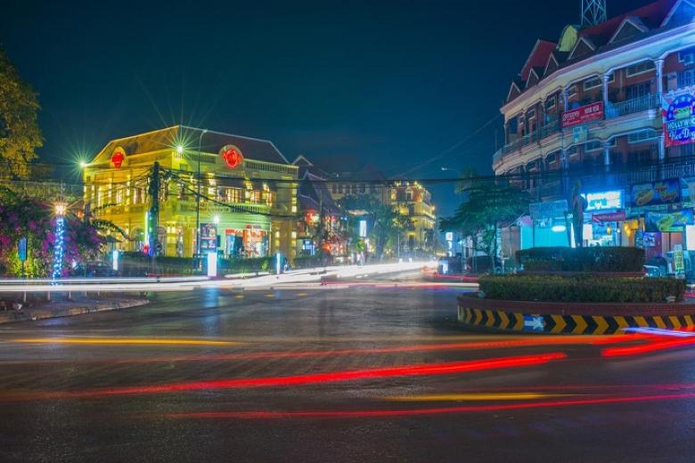 Siem Reap về đêm