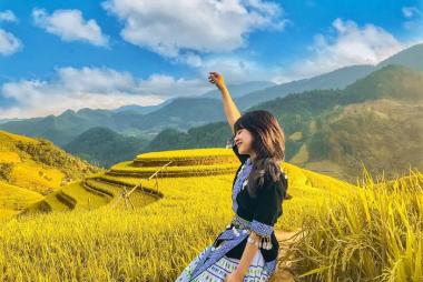 Tour Mù Cang Chải 3N2Đ: Hà Nội - Mù Cang Chải - Đèo Khau Phạ - Tú Lệ - Trạm Tấu, Xe Ôtô