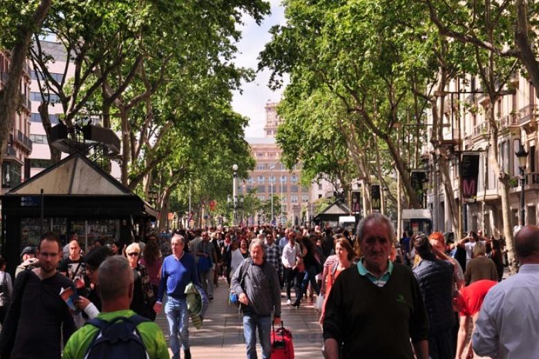 Dạo phố đi bộ La Rambla