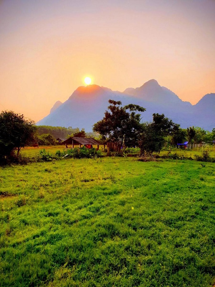 Đường đến thung lũng Ha Ma Đa, Quảng Bình.