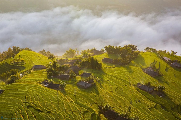 Núi Tây Côn Lĩnh là một điểm đến linh thiêng ở Hoàng Su Phì.