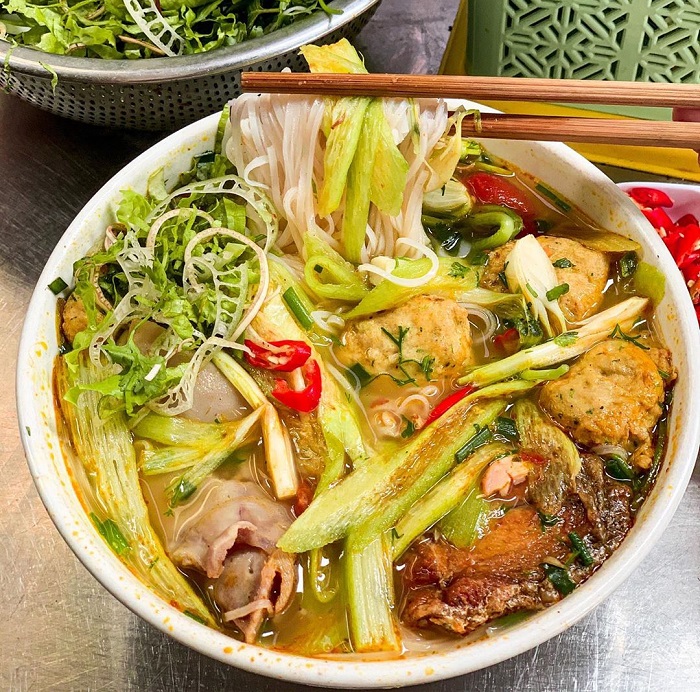 Hai Phong spicy fish noodle soup