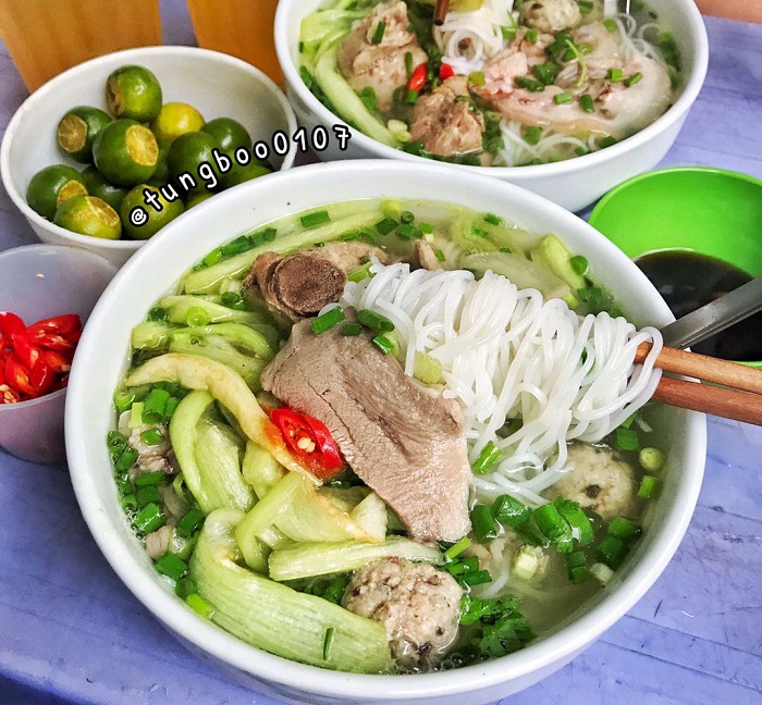 bún dọc mùng Hà Nội