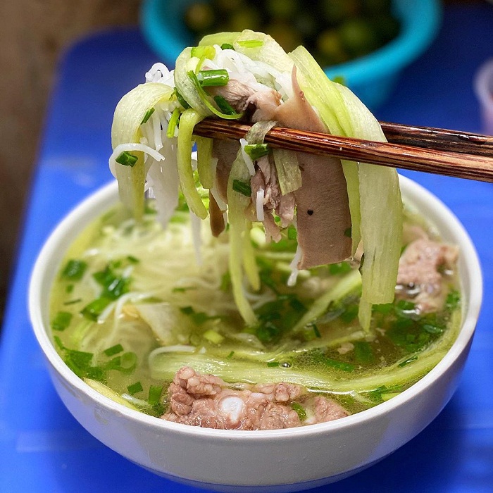 bún dọc mùng Hà Nội