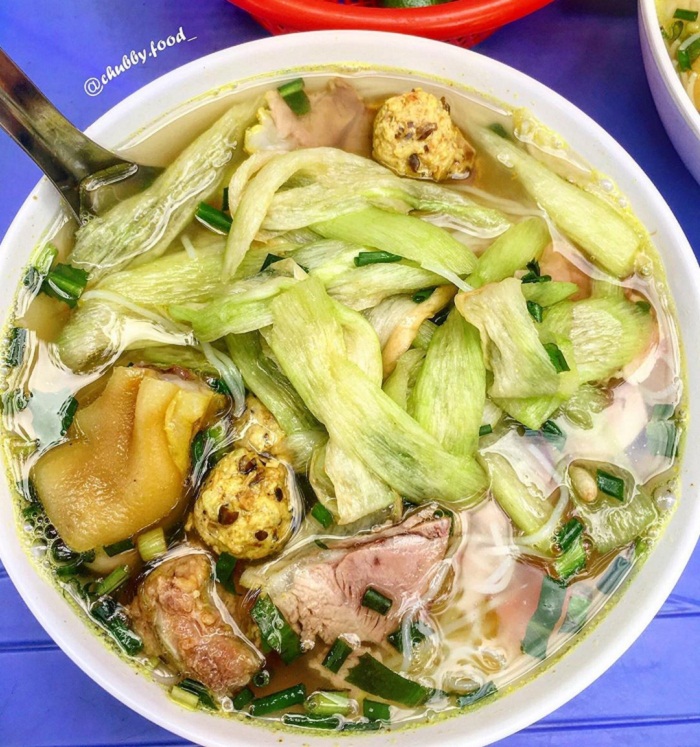 bún dọc mùng Hà Nội