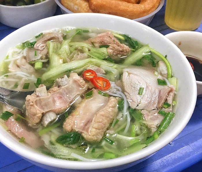 bún dọc mùng Hà Nội