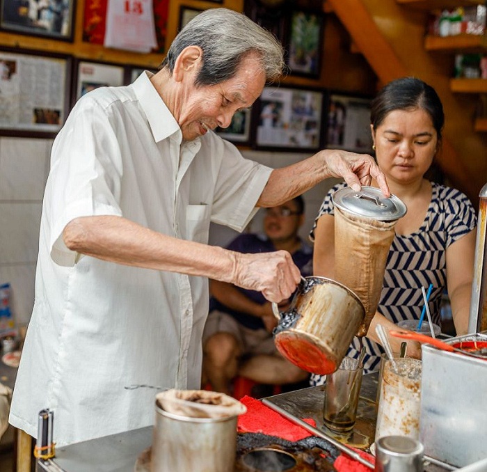 cà phê vợt Sài Gòn