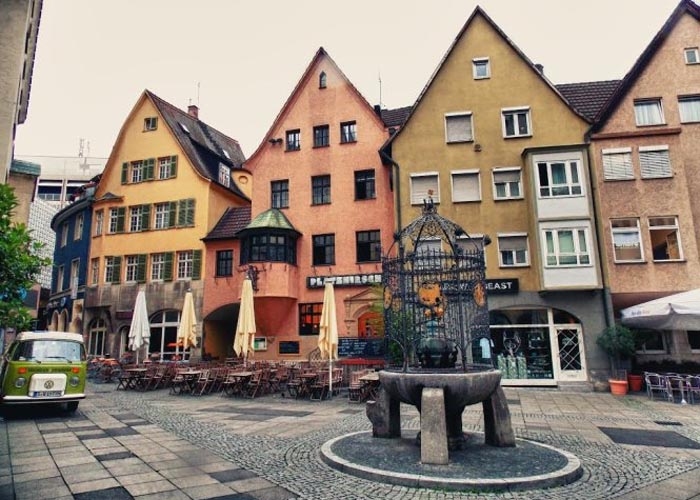 Một khu phố yên bình ở Stuttgart - Ảnh: panoramio