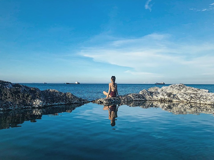 Hồ vô cực trên đảo Phú Quý, Bình Thuận, điểm sống ảo mới tinh cho chuyến du lịch mùa hè