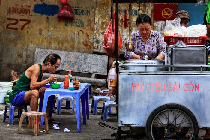 hủ tiếu gõ Sài Gòn