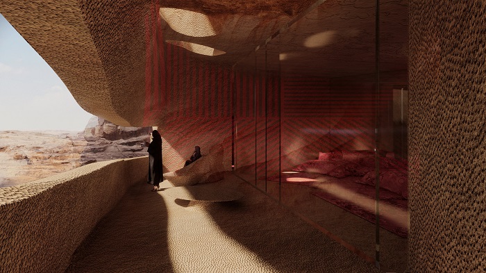 Bên trong các căn phòng kiến trúc sự Nouvel sẽ tạo nhiều đường ánh sáng bằng cả nguồn tự nhiên