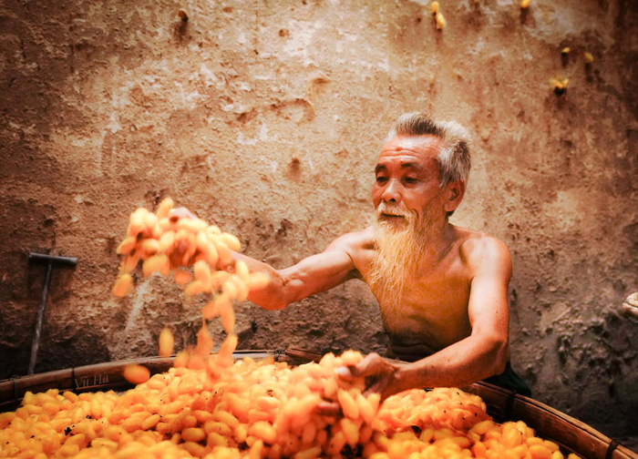 làng nghề ươm tơ Hồng Lý